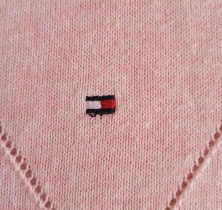 2за1 SPRING SALE TOMMY HILFIGER XL Plaid Shirt+V-Neck Sweater риза+топ