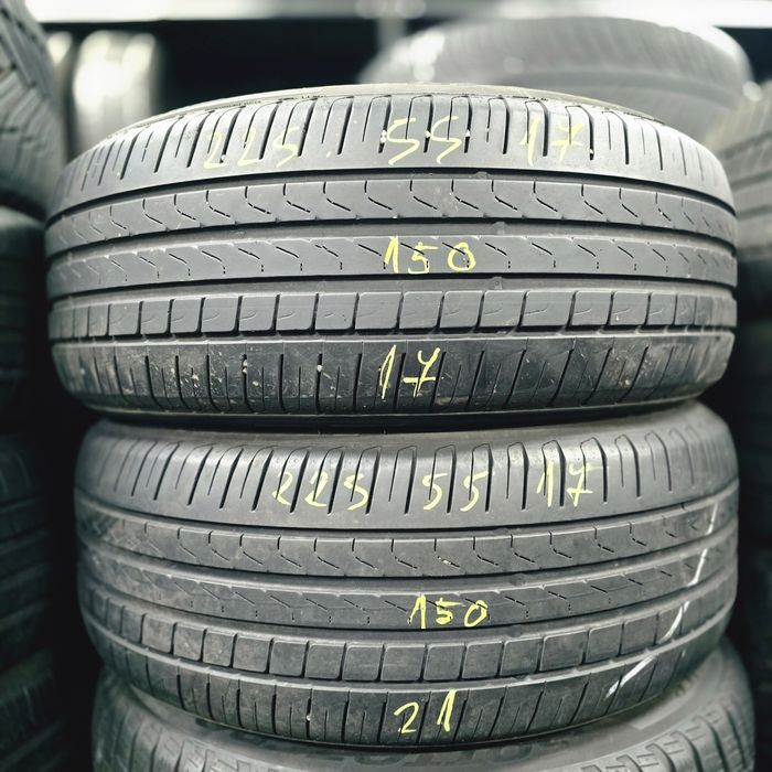 2x 225/55/17 VARA PIRELLI Stare excelentă