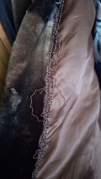 Шуба из меха бобра