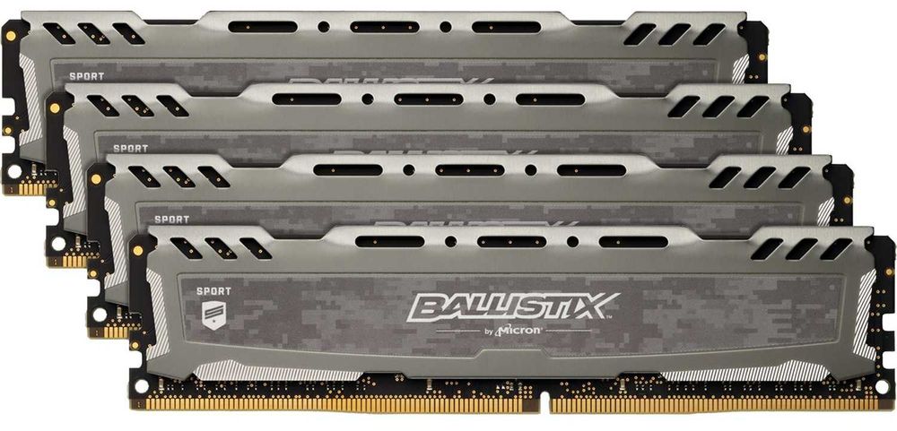 RAM 32GB 4x8gb RAM Crucial Ballistix Sport 3000Mhz DDR4 за компютър KIT