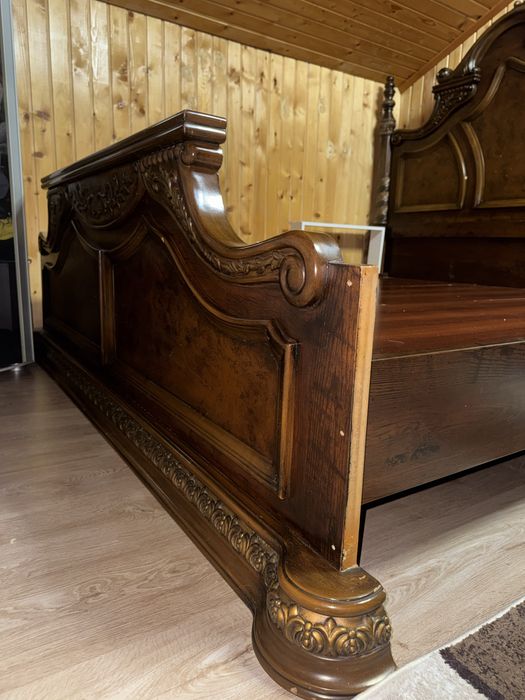 Кровать из дерева двухспалка