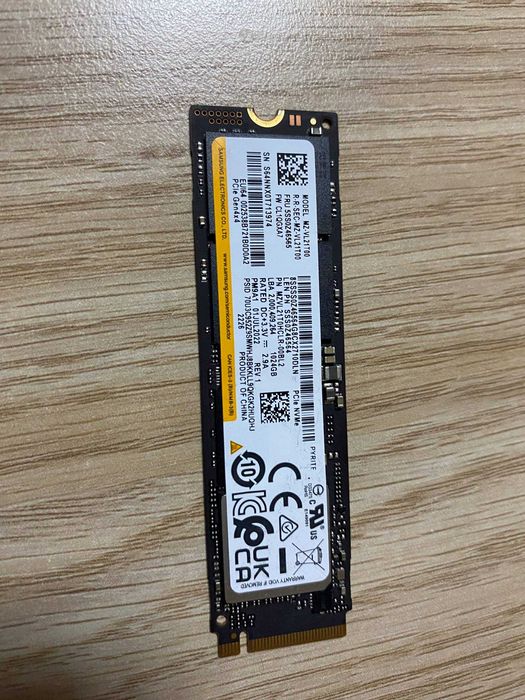 SSD 1 TB Samsung gen4