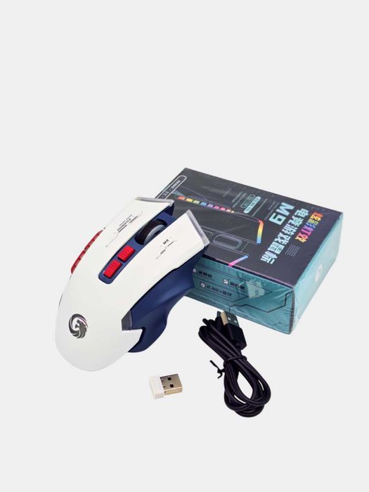 Мышка беспроводная игровая компьютерная для ноутбука и ПК