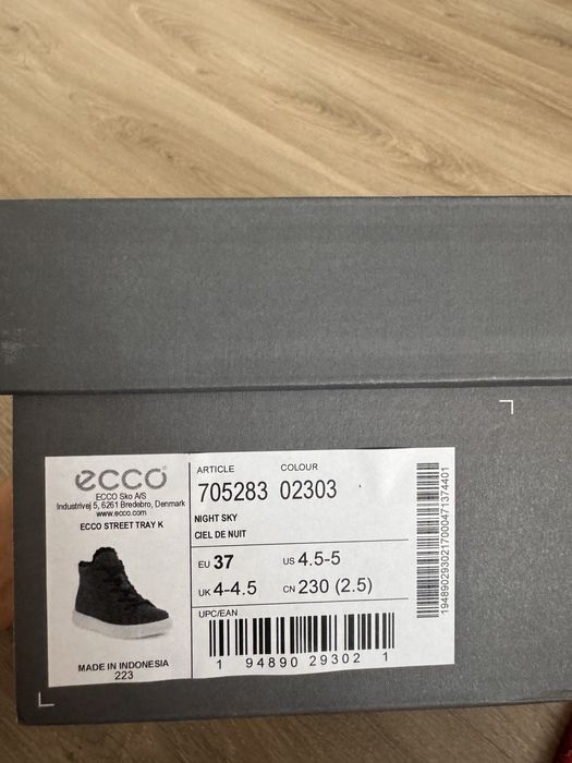 Зимняя обувь ecco