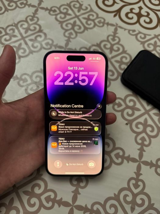 Iphone 14 pro, 128ГБ, 86% АКБ