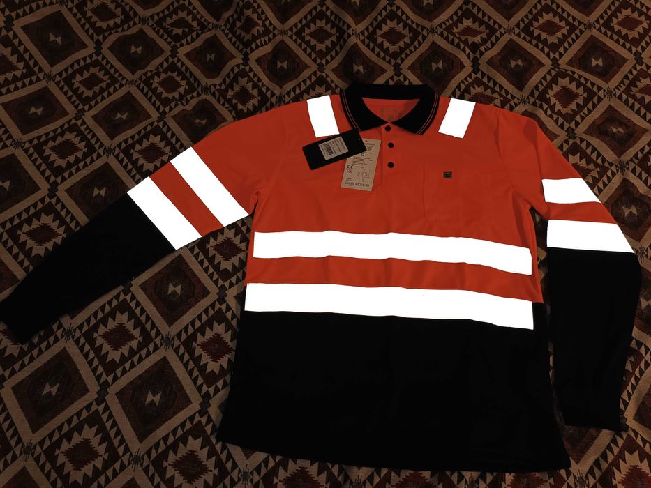 Bluza/tricou de vara LEON reflectorizanta mar L