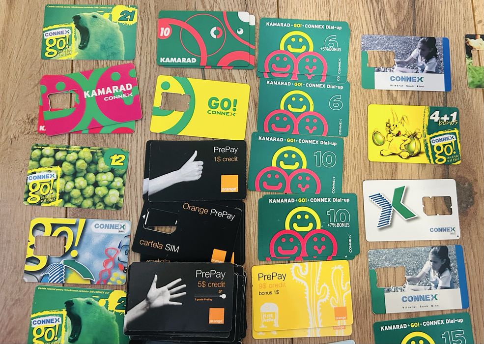 Cartele de colectie vechi dialog connex romtelecom