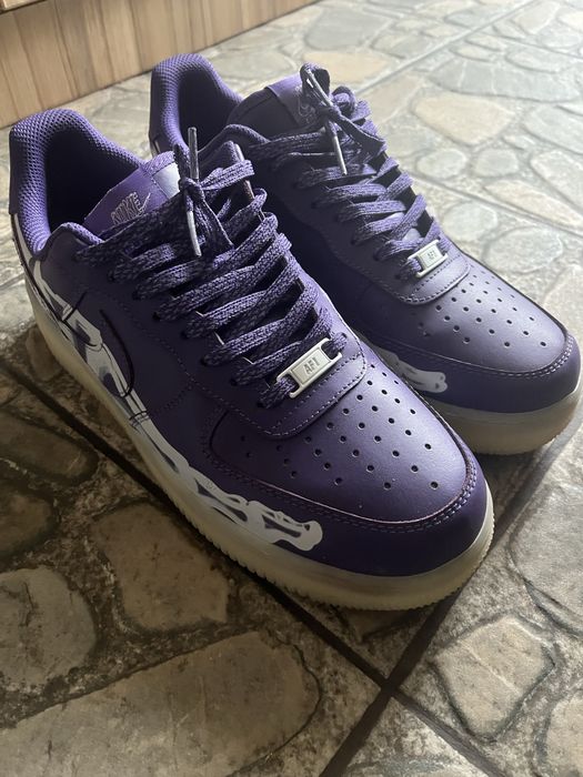 Af1 skeleton  purple
