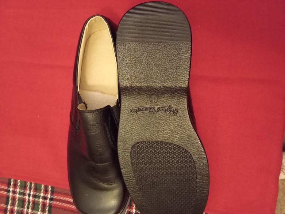 Pantofi din piele naturala mocasini Nr 42