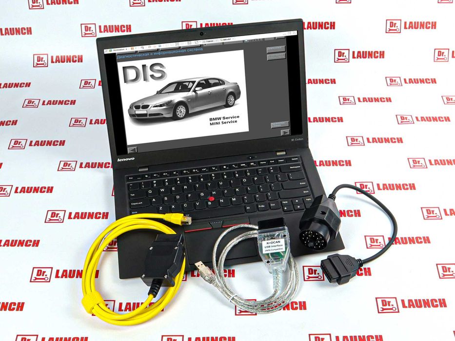 Комплект диагностического обор. для BMW Ноутбук + Kdcan + Enet + 20pin