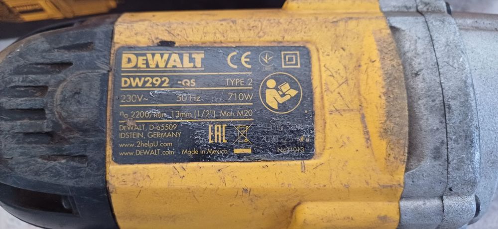 Гайковёрт DeWALT DW292