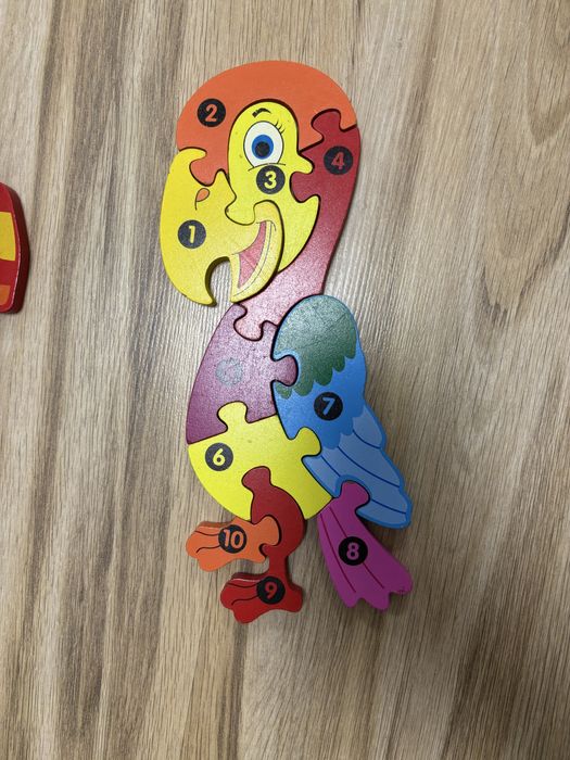 Puzzle lemn pentru copii / puzzle joaca