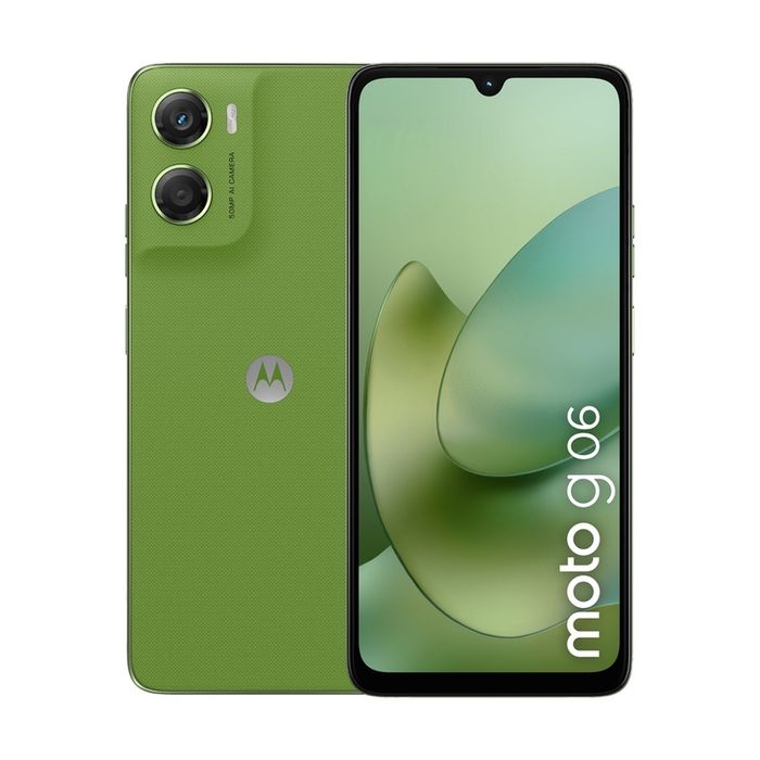 Смартфон Motorola g 06, Dual SIM, 64GB, 4GB RAM, Tendril Green А1 гаранция