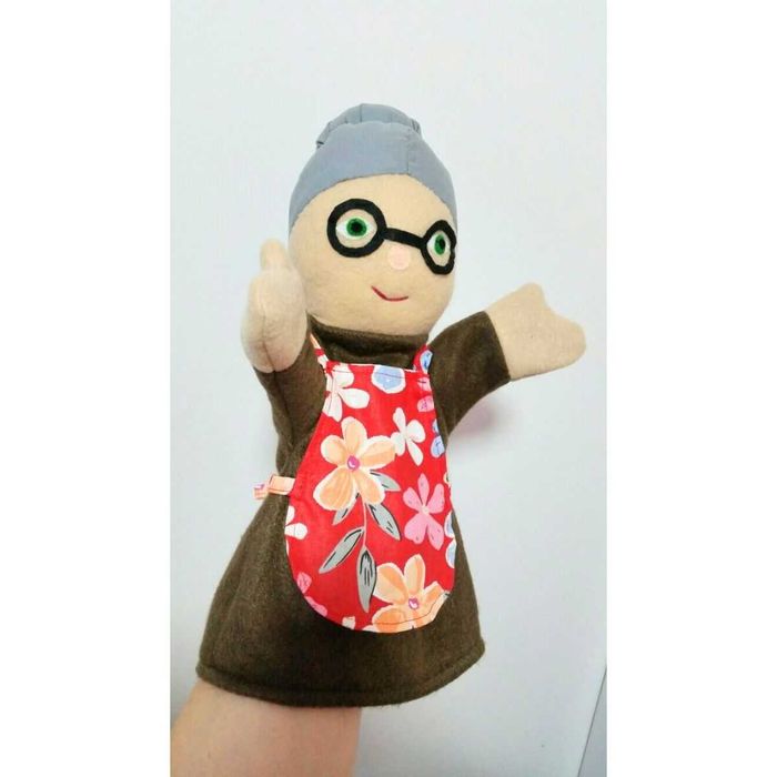 Păpuși de mână/marionete pentru teatru-Scufița Roșie și altele-Tamira