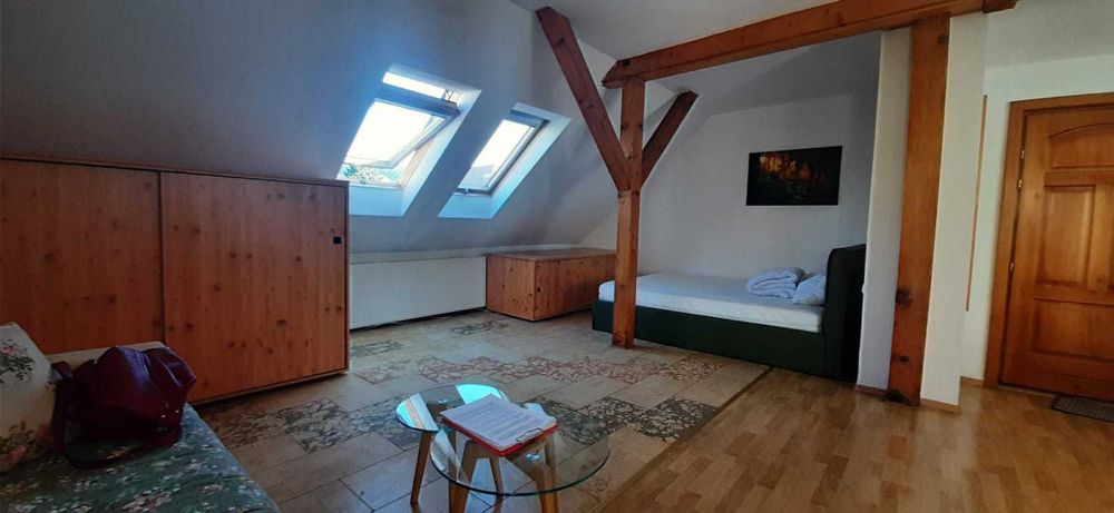 Studio, mansarda la casa, de inchiriat
