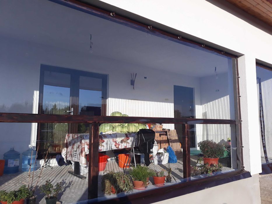 Perti transparenti ,folie terasa