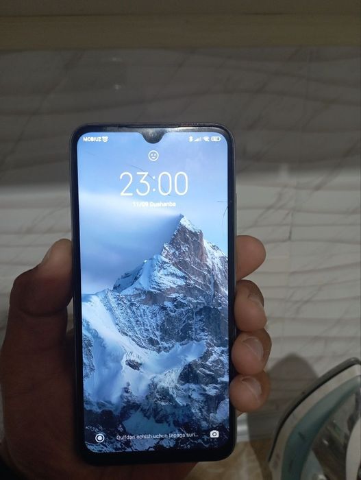 Redmi not 8 xotira 128/6+2