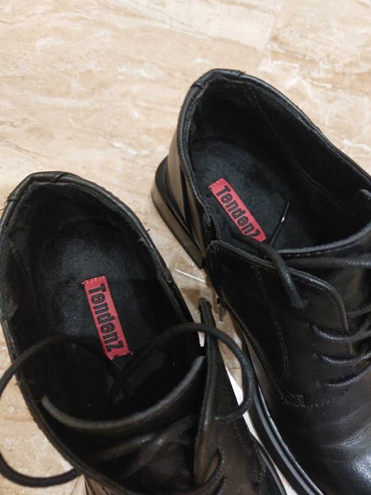 Боти от естествена кожа