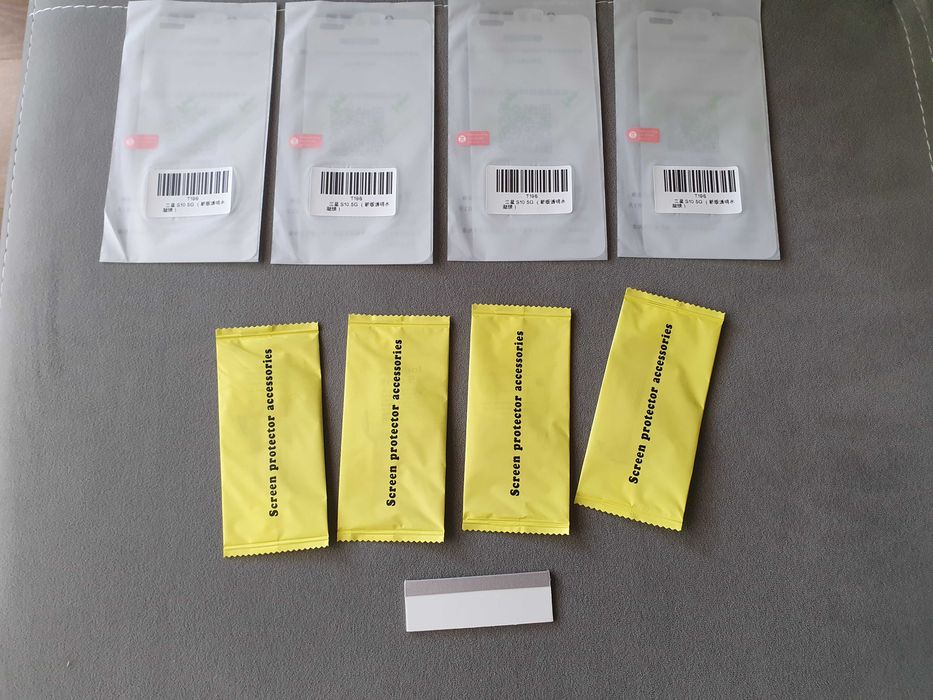 4 броя хидро гел протектори за екран на Samsung S10 5G