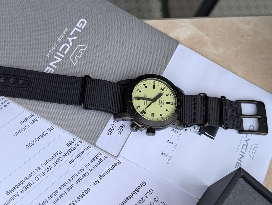 Glycine Airman Automatic Worldtimer GMT