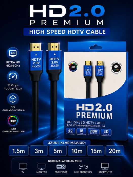 HDMI 2.0 premium