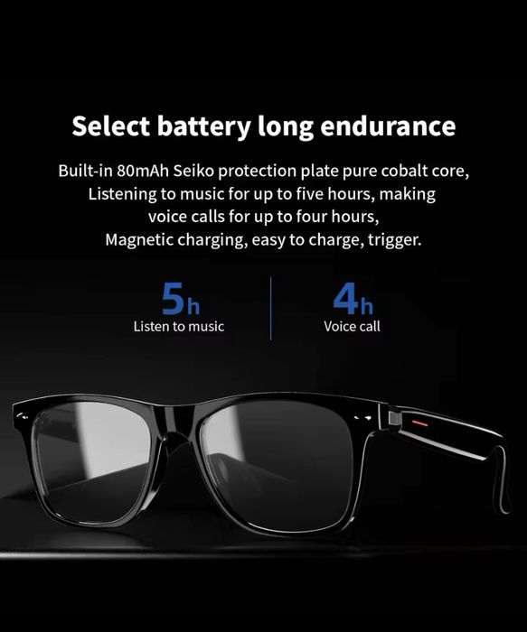 Ochelari de soare Smart conectare telefon, bluetooth,stereo