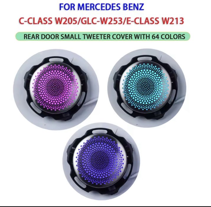 Пищялки светещи burmaster w205 ц-класа 2014г лед говорители