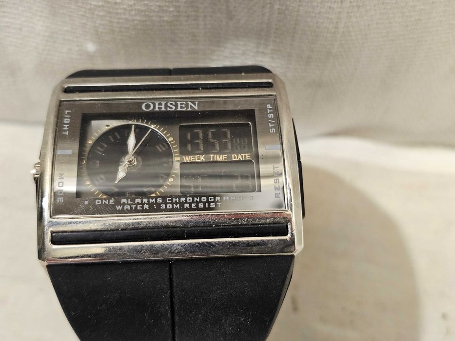 Lot 3 Ceasuri Bărbați Sport/Tactice Ohsen Speedometer Bord Mașină Weide Metalic
