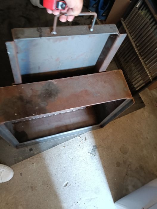 Grătar tabla de  4  grătarul inox