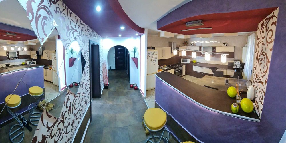 Schimb apartament 4 camere brasov cu casa