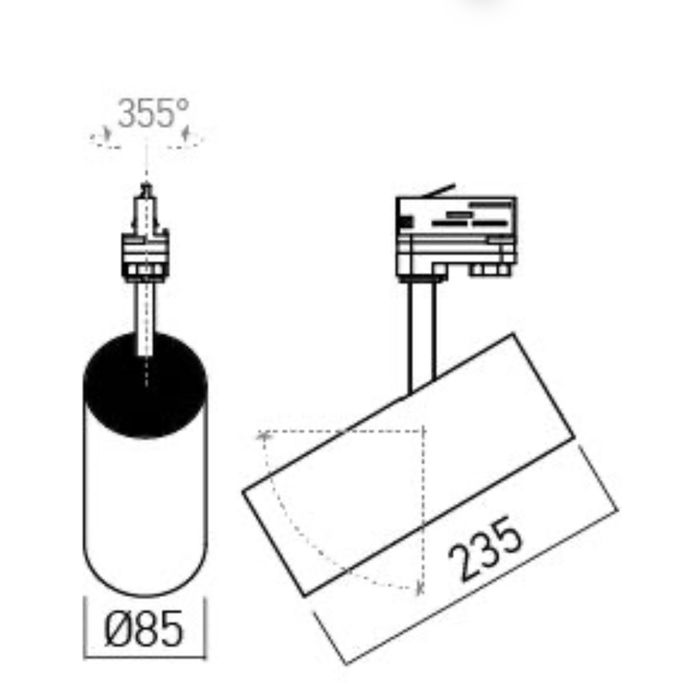 Proiector orientabil Arelux Xfocus