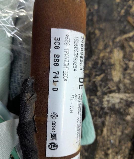 Airbag  cortina dreapta 3c0880742 Volkswagen Passat B6 (2005 - 2010)