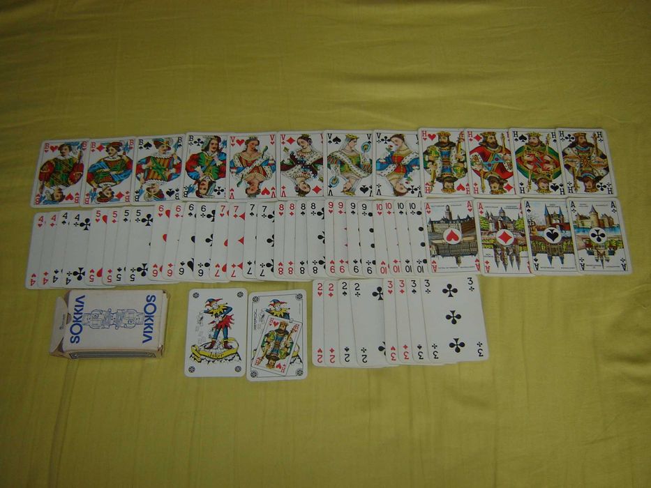 Carti de joc Made in Belgia noi anii 90