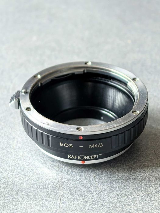 Адаптер Canon EF към Micro 4/3 (K&F Concept)