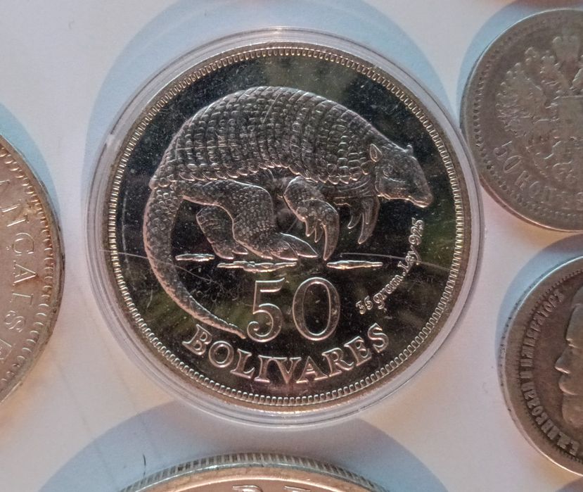 65 Monede Vechi de Argint (1871-1978)