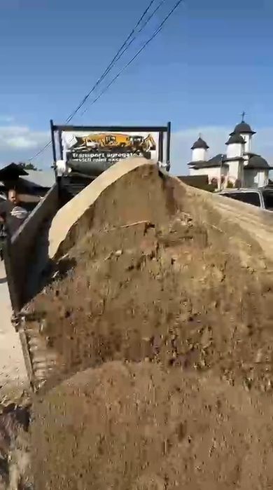 Nisip,Pietriș, Balastru,Pământ Vegetal :TRANSPORT BASCULABIL !!!