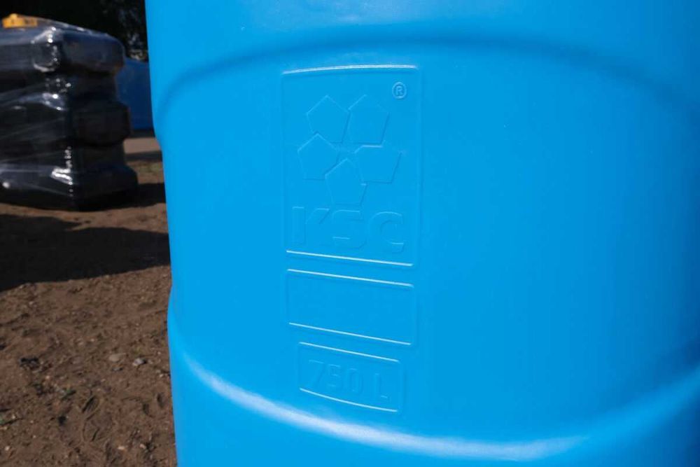 Емкость бак бочка 750 литров горизонтальная прямоугольная с завода