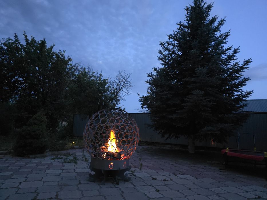 Костровая чаша,Очаг!