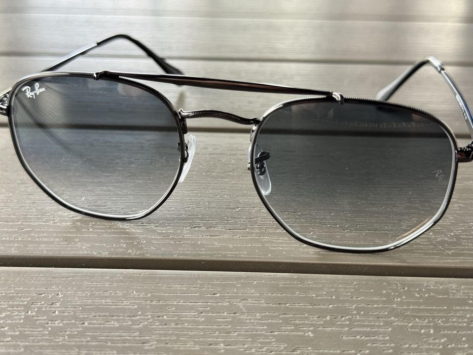 Ochelari Ray-Ban The Marshall II RB3648 Gunmetal Gray Gradient
