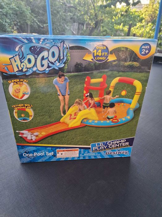 Надуваем център за игра