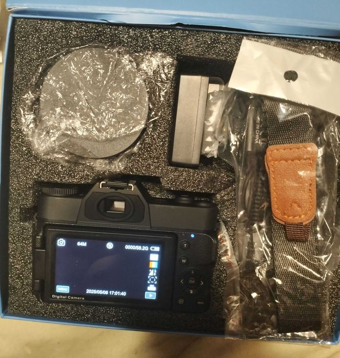 6K Digital Camera for Photography,64MP WiFi Vlogging Camera for YouTube, Дигитален фотоапарат
