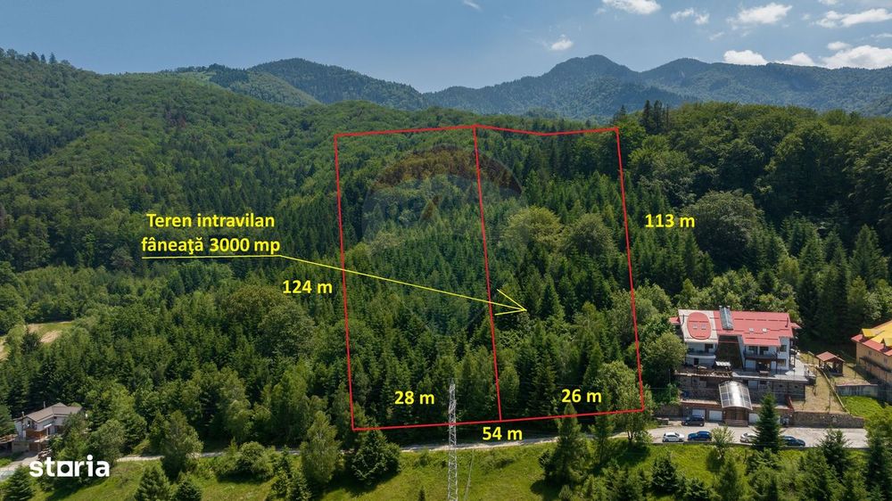 Teren intravilan, 3000 mp, Dâmbu Morii