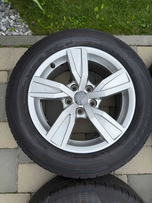 Jante Audi A4 B9 S-Line roti 16 5x112 anvelope 205 60 16 A4 B8 S-Line Audi A6 C6 Quattro jante 16 5x112