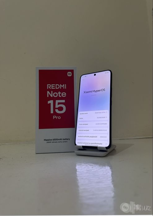 Redmi note 15 pro 1 oy ishlatiladigan ideal