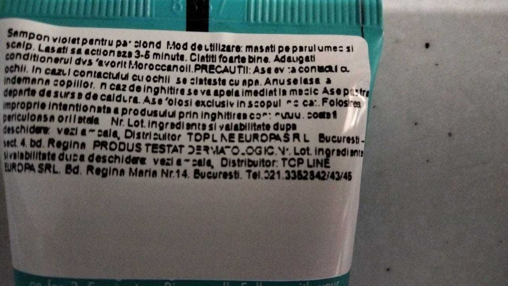 MOROCCANOIL- shampoo blonde perfecting purple si spray Perfect Defense