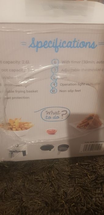 Air fryer Star Light - sigilat