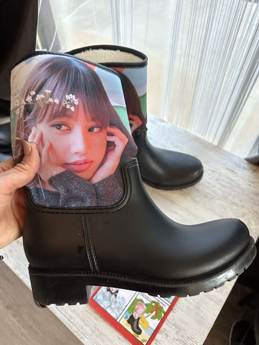 Гумени ботуши Black Pink