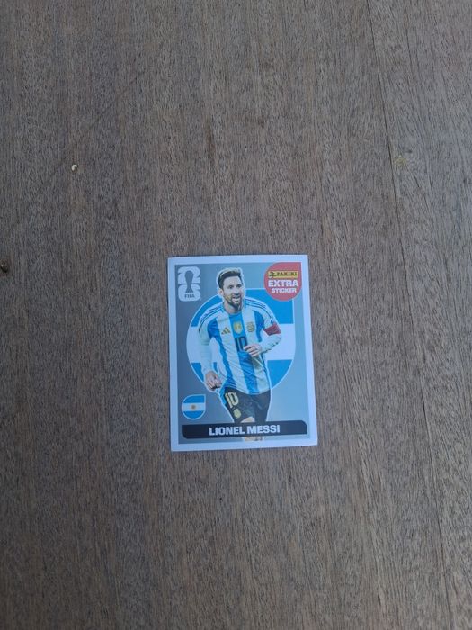 Extra sticker на Lionel Messi