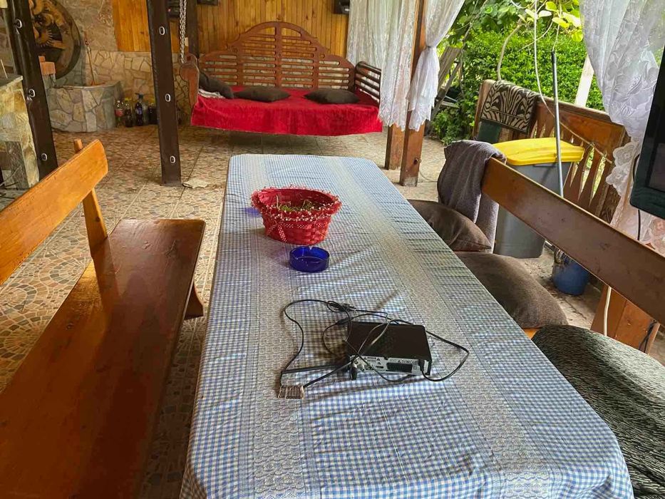 Масивна градинска люлка