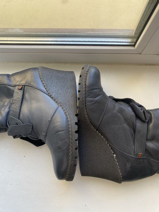 Сапоги женские на платформе